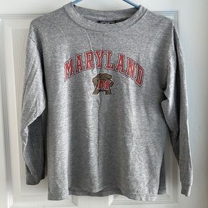 Steve & Barry’s university sportswear university of Maryland 3/4 sleeve
